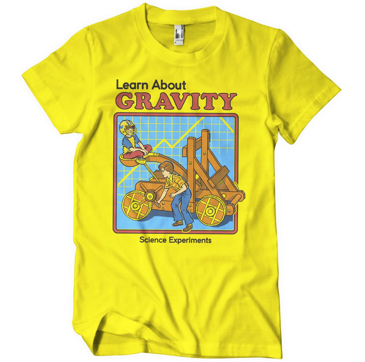 Steven Rhodes - Learn About Gravity Mens T-Shirt