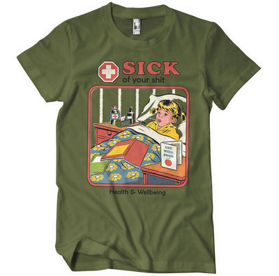 Steven Rhodes - Sick of Your Shit Mens T-Shirt