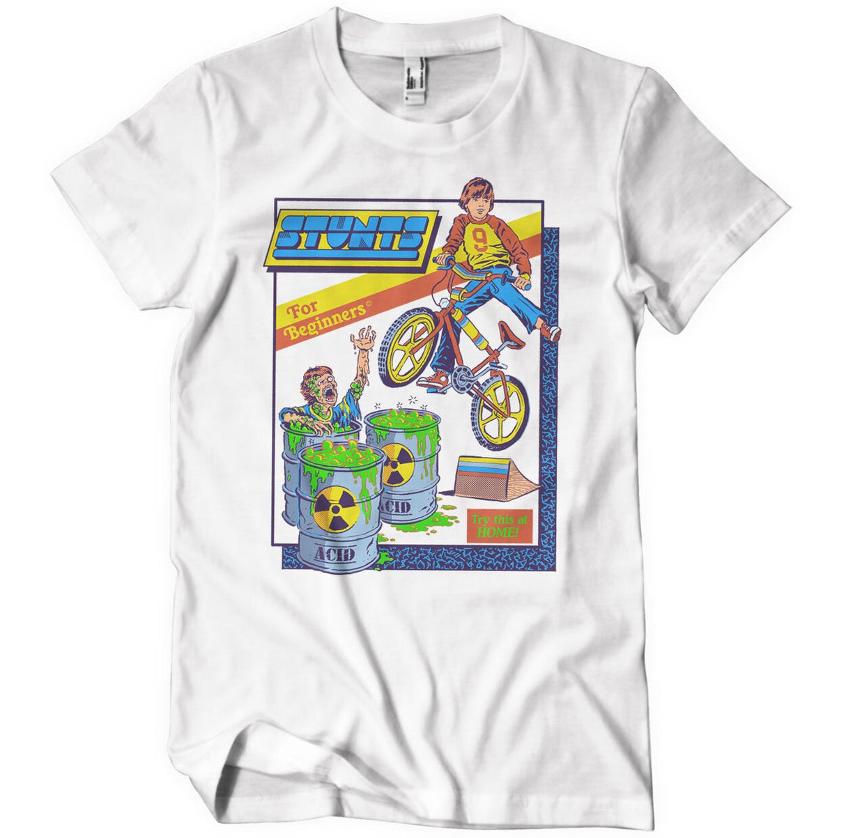 Steven Rhodes - Stunts for Beginners Mens T-Shirt