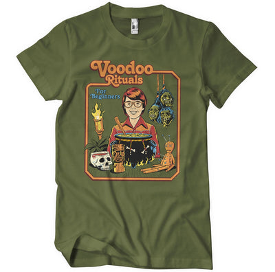 Steven Rhodes - Voodoo Rituals for Beginners Mens T-Shirt