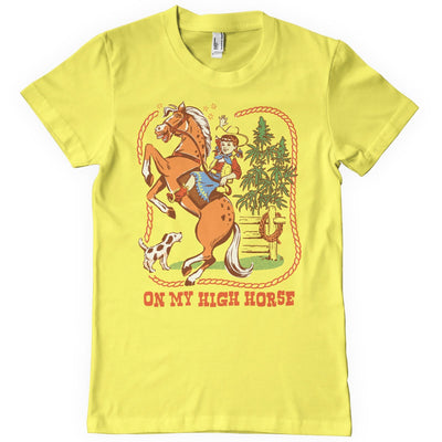 Steven Rhodes - On My High Horse Mens T-Shirt