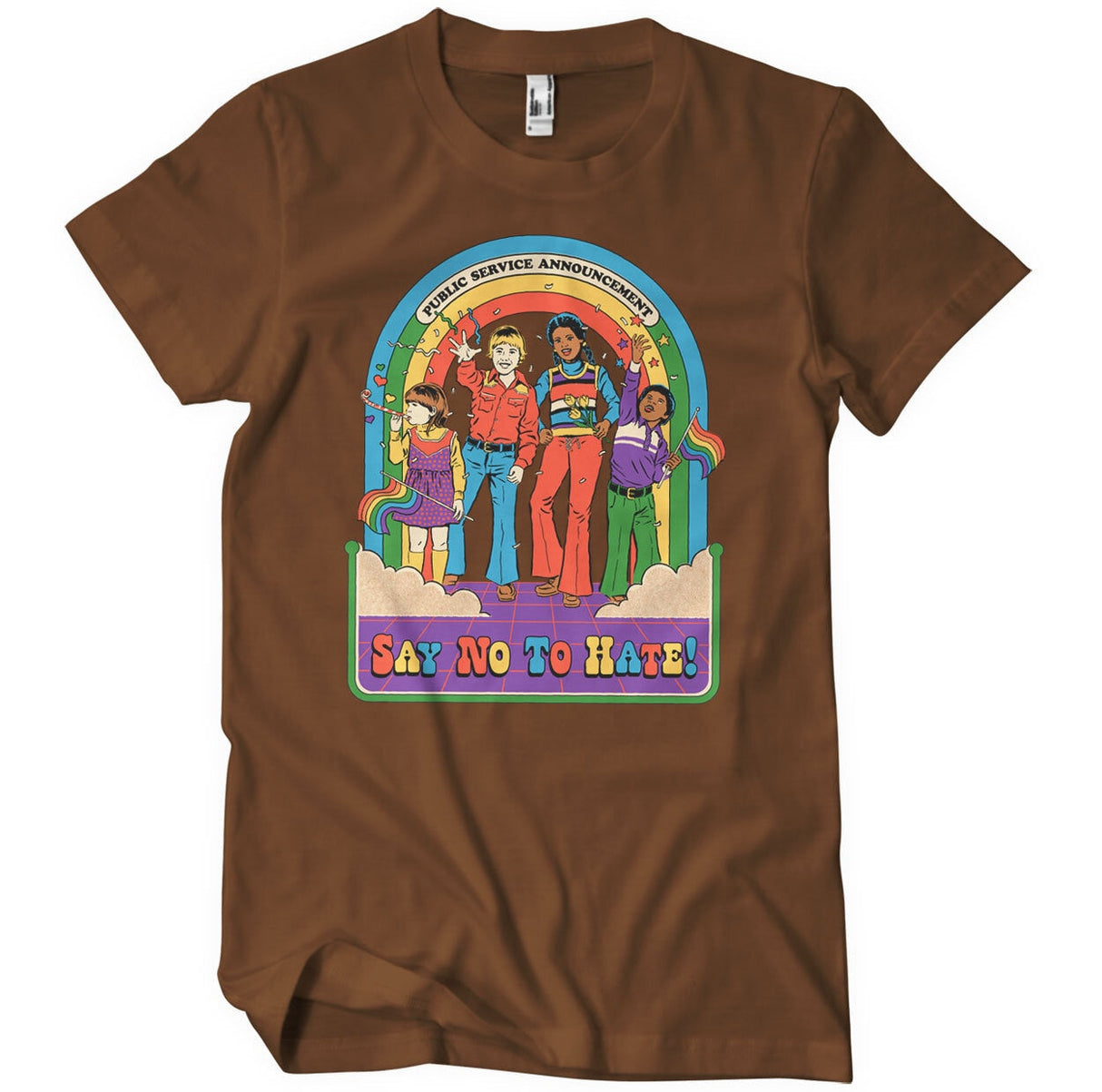 Steven Rhodes - Say No to Hate Mens T-Shirt