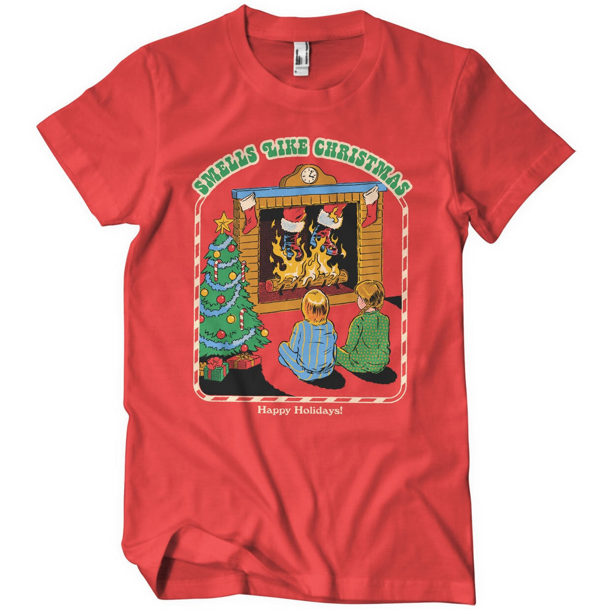 Steven Rhodes - Smells Like Christmas Mens T-Shirt