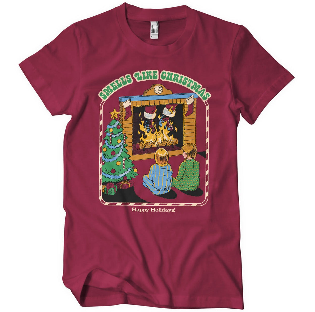 Steven Rhodes - Smells Like Christmas Mens T-Shirt