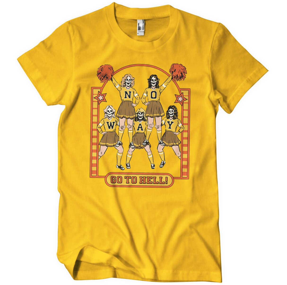 Steven Rhodes - No Way - Go to Hell Mens T-Shirt