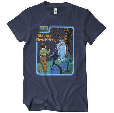 Steven Rhodes - Making New Friends Mens T-Shirt