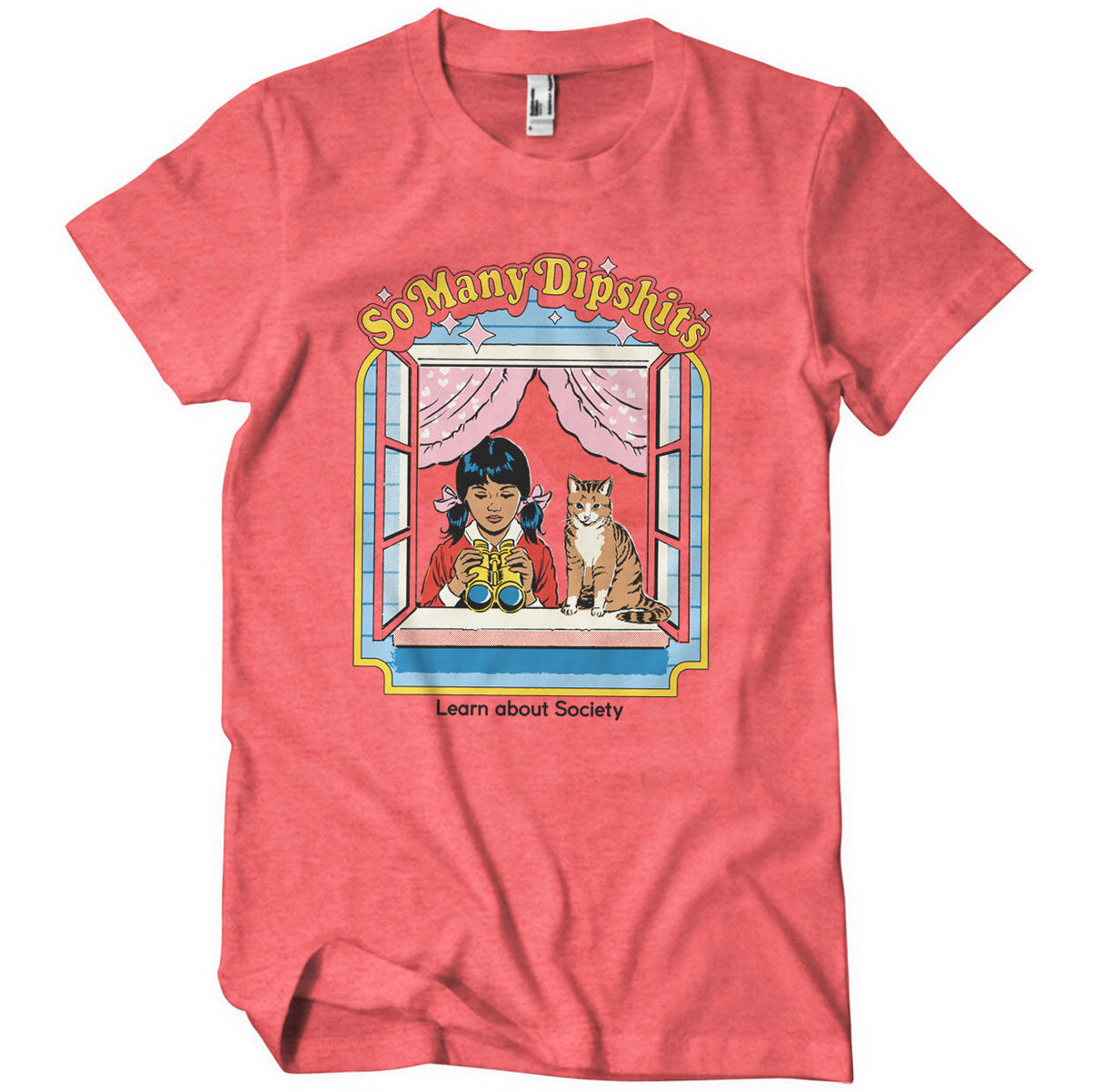 Steven Rhodes - So Many Dipshits Mens T-Shirt