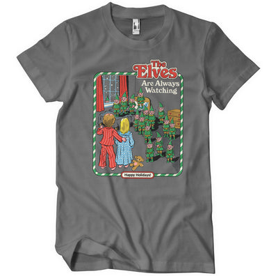 Steven Rhodes - The Elves are Watching Mens T-Shirt