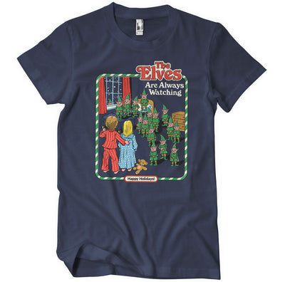 Steven Rhodes - The Elves are Watching Mens T-Shirt