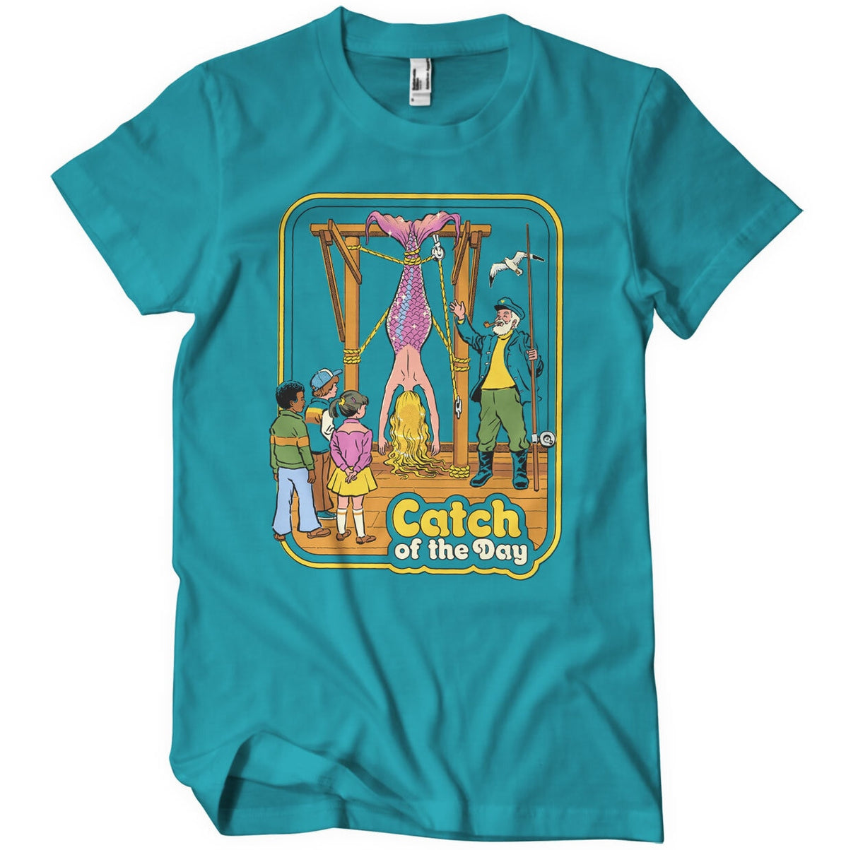 Steven Rhodes - Catch of The Day Mens T-Shirt