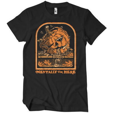 Steven Rhodes - Mentally I'm Here Mens T-Shirt