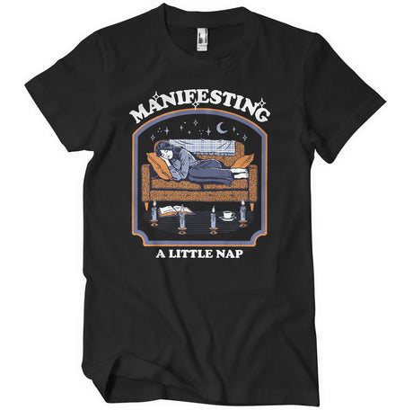 Steven Rhodes - Manifesting A Little Nap T-Shirt showcasing - Manifesting A Little Nap design