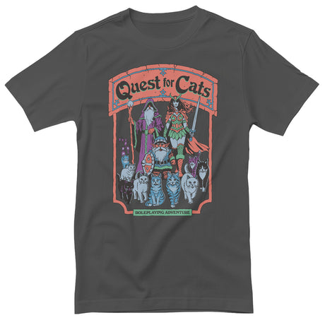 Steven Rhodes - Quest For Cats Mens T-Shirt