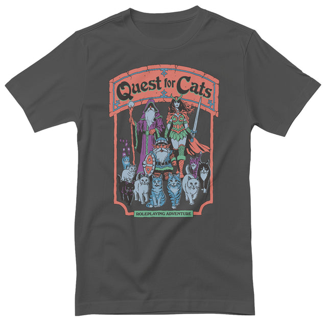 Steven Rhodes - Quest For Cats Mens T-Shirt