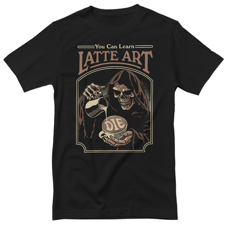 Steven Rhodes - Latte Art Mens T-Shirt
