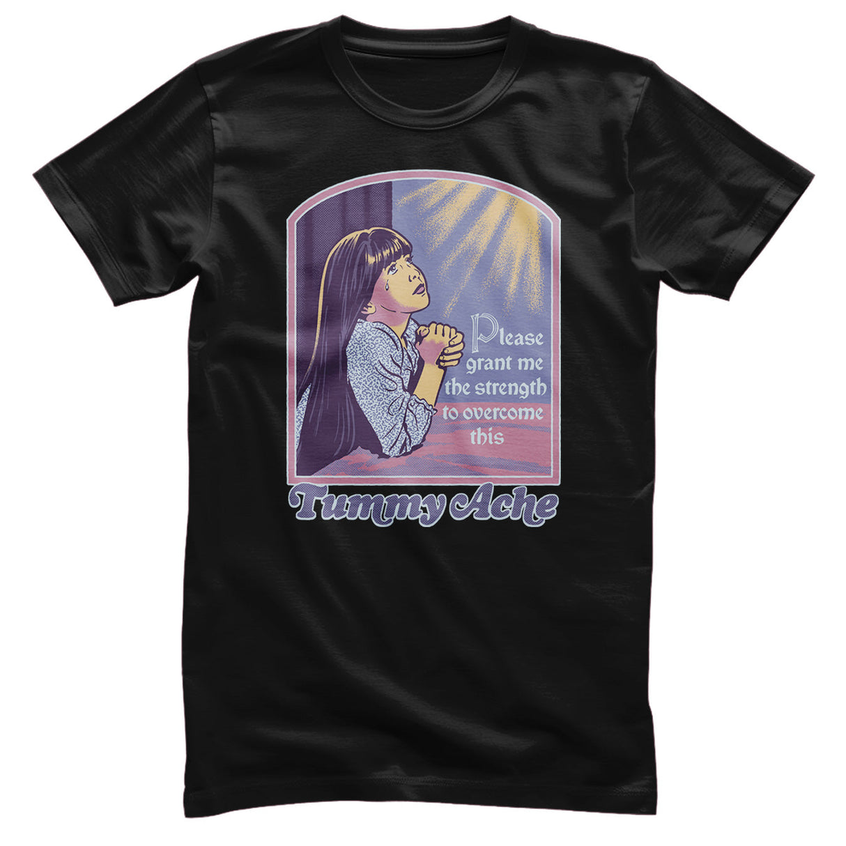 Steven Rhodes - Tummy Ache Mens T-Shirt