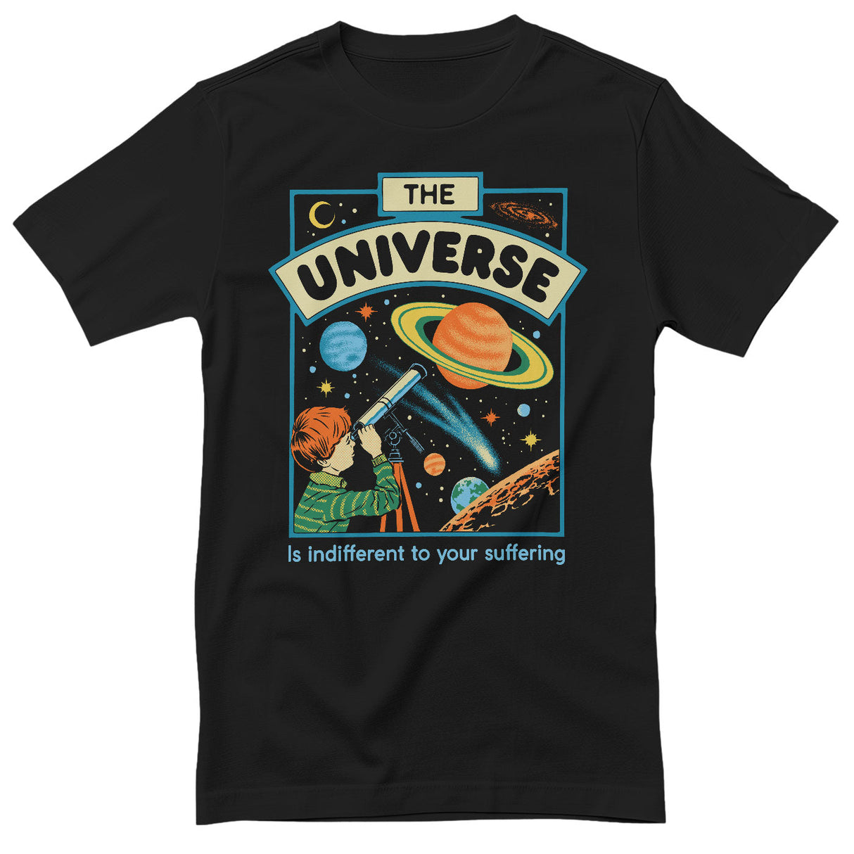 Steven Rhodes - The Universe Mens T-Shirt