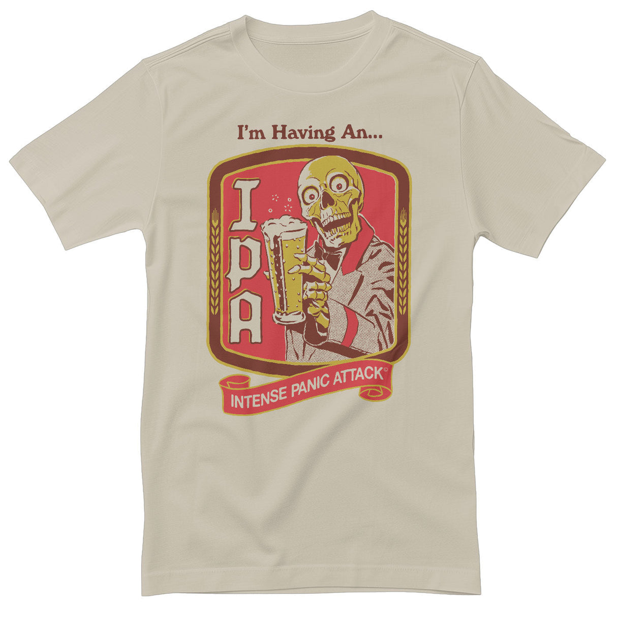 Steven Rhodes - IPA - Intense Panic Attack Mens T-Shirt