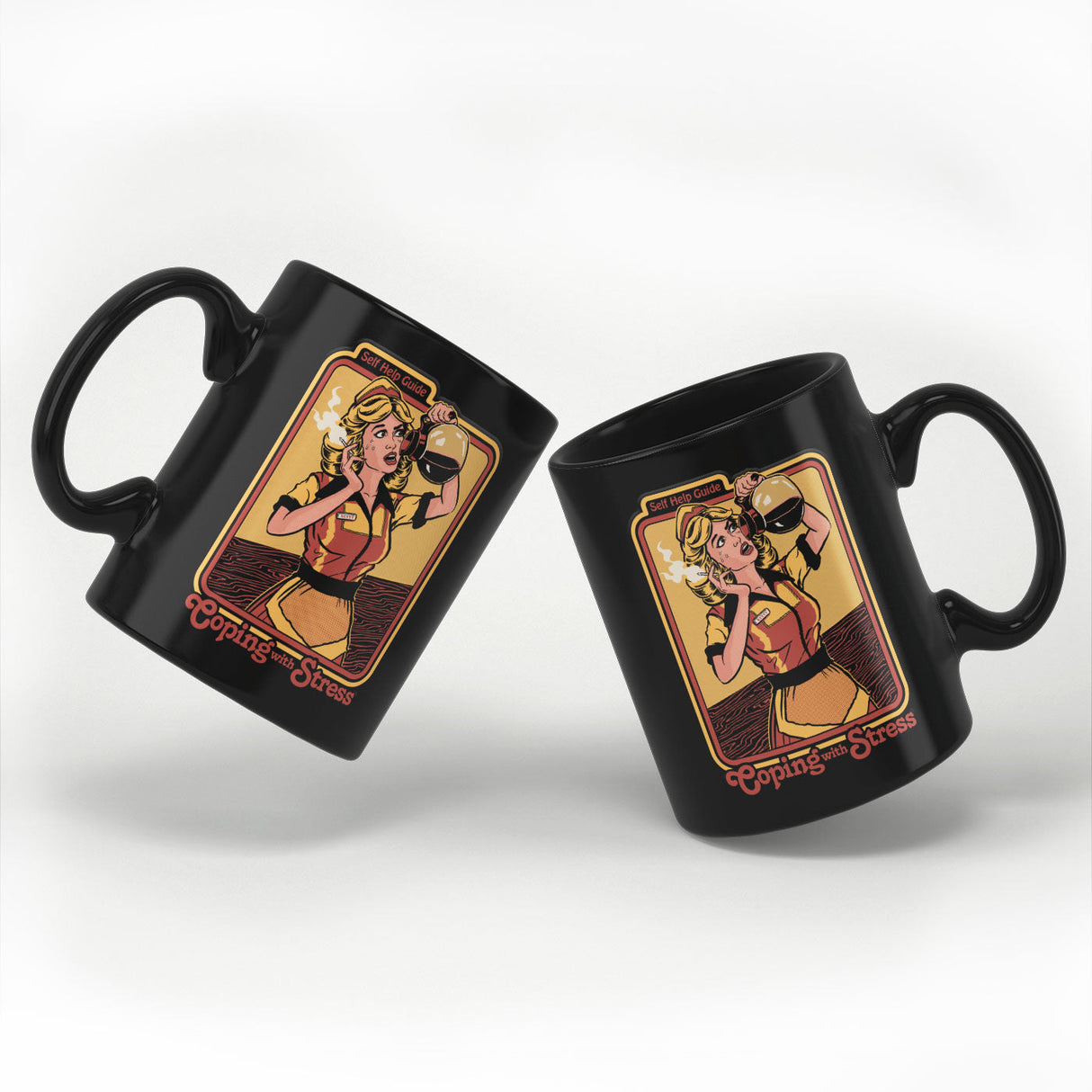 Steven Rhodes - Coping With Stress Coffee Mug