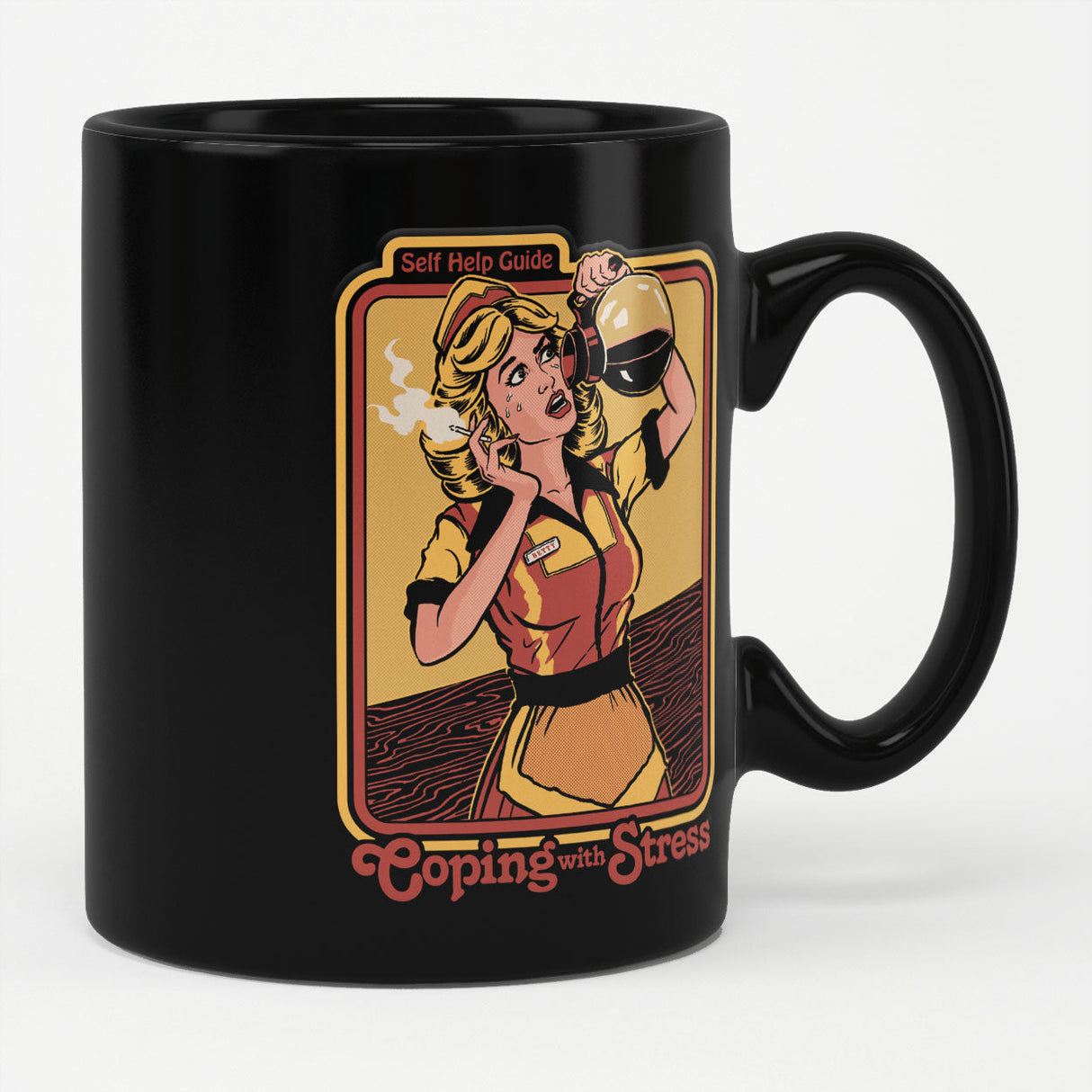 Steven Rhodes - Coping With Stress Coffee Mug
