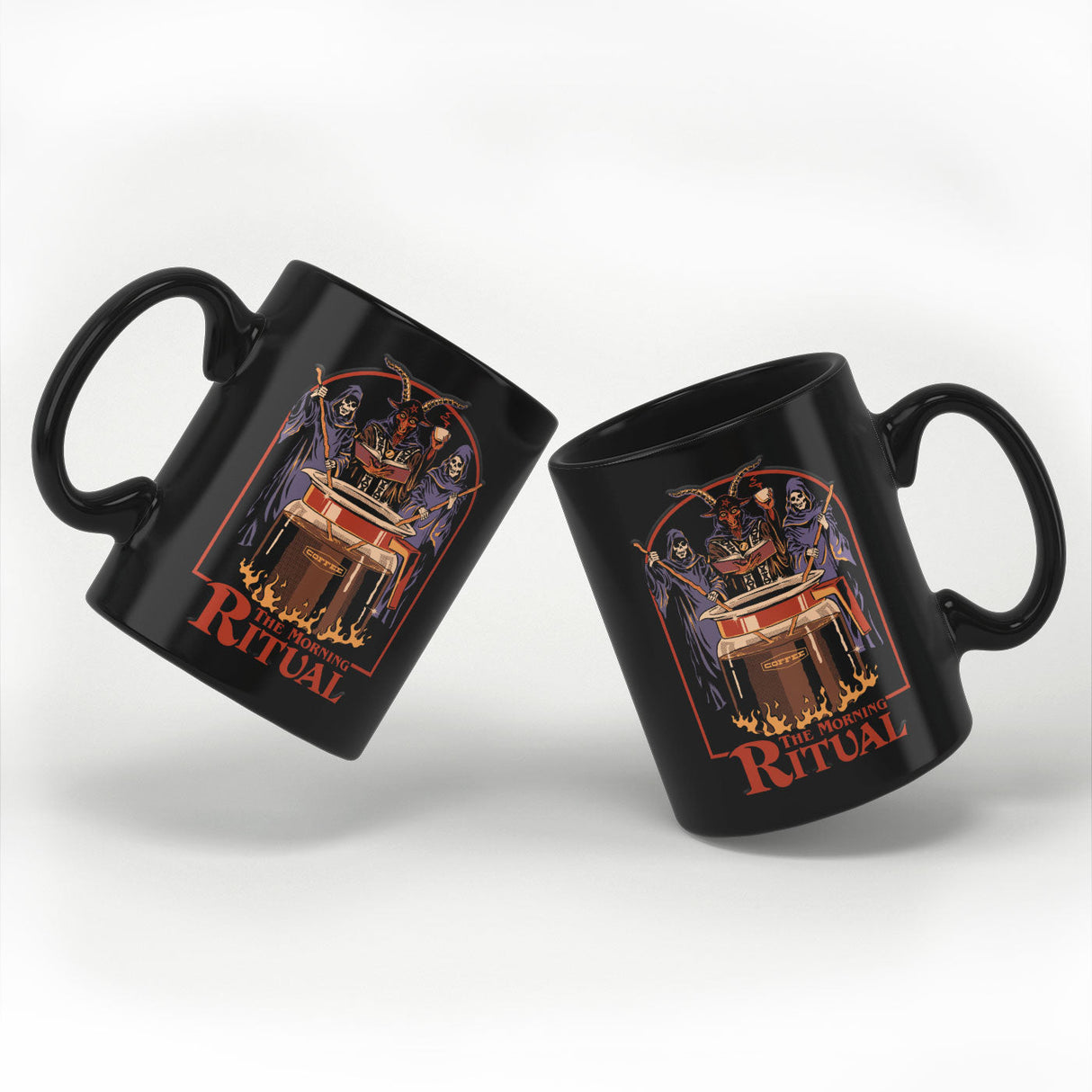Steven Rhodes - The Morning Coffee Ritual Coffee Mug