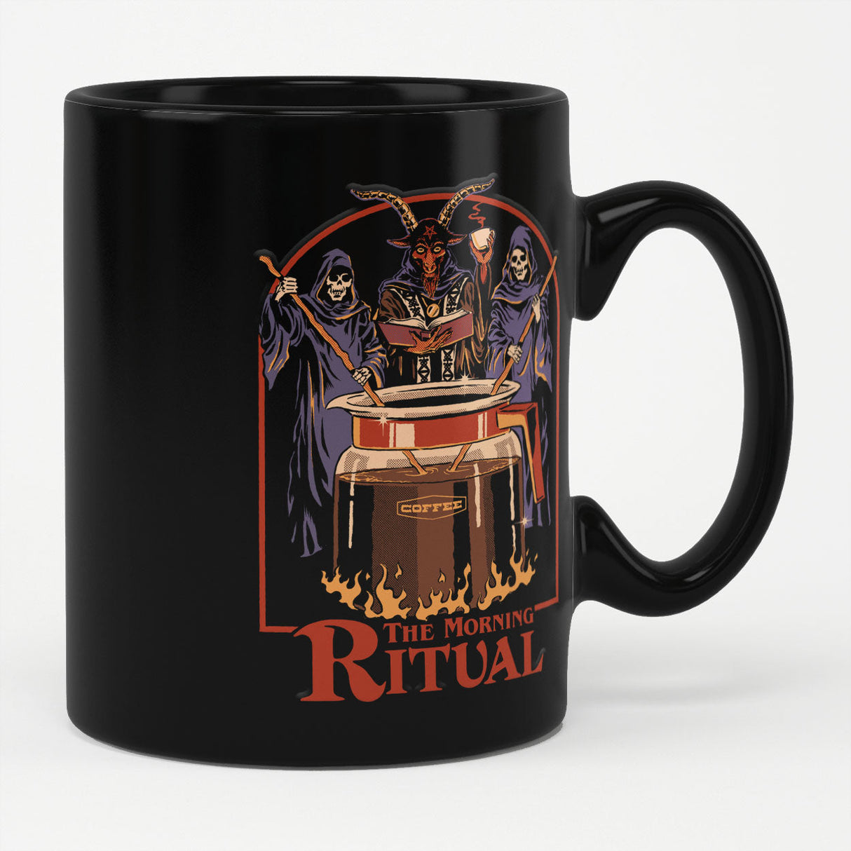 Steven Rhodes - The Morning Coffee Ritual Coffee Mug