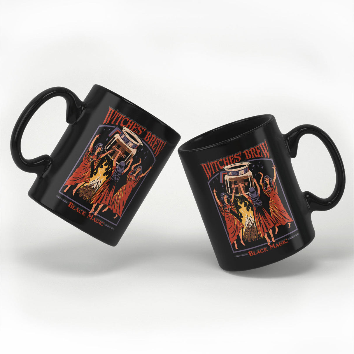 Steven Rhodes - Witches' Brew Black Magic Coffee Mug