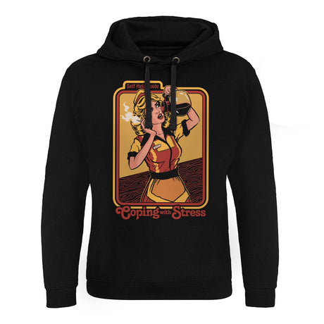 Coping With Stress Epic Hoodie showcasing Coping With Stress design