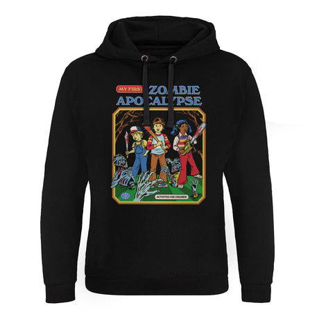 My First Zombie Apocalypse Epic Hoodie showcasing My First Zombie Apocalypse design