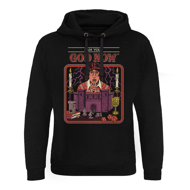 I Am Your God Now Epic Hoodie showcasing I Am Your God Now design