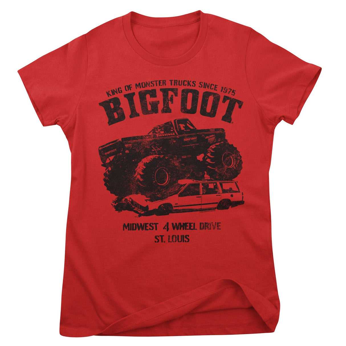 BIGFOOT - Monster Car Crush Women T-Shirt