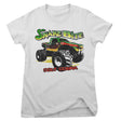 Snake Bite - Colt Cobra Monster Truck Girly Tee showcasing Snake Bite - Colt Cobra Monster Truck design