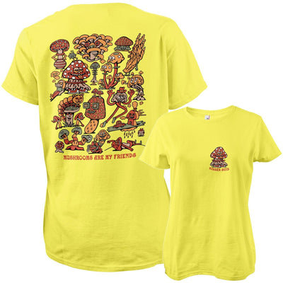 Killer Acid - Mushroom Friends Women T-Shirt