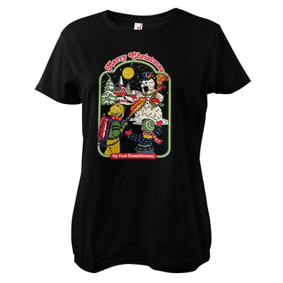 Steven Rhodes - My First Flamethrower Women T-Shirt