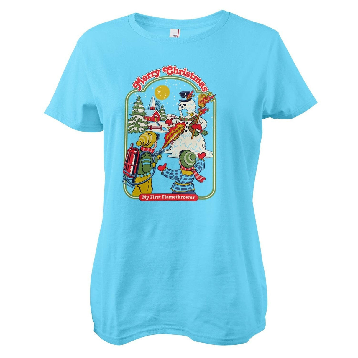 Steven Rhodes - My First Flamethrower Women T-Shirt