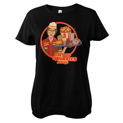 Steven Rhodes - Eat Your Worries Away Women T-Shirt