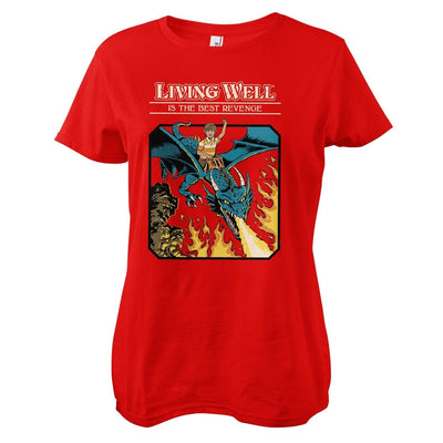 Steven Rhodes - Living Well is The Best Revenge Women T-Shirt