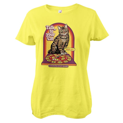 Steven Rhodes - Talk to Your Cat Women T-Shirt