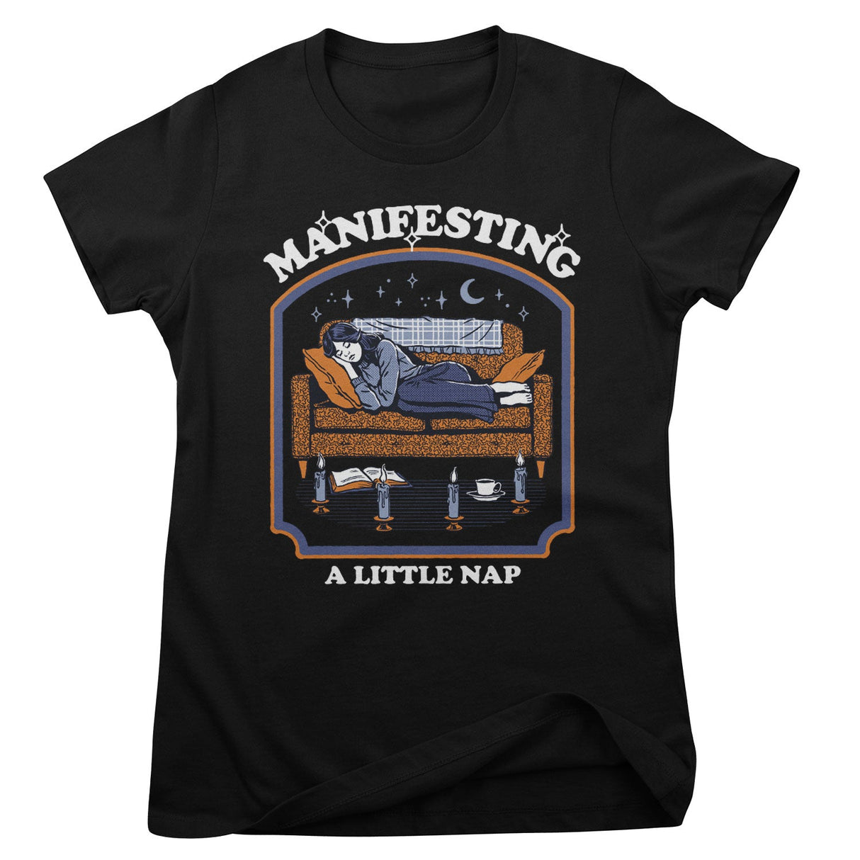 Steven Rhodes - Manifesting A Little Nap Mens T-Shirt