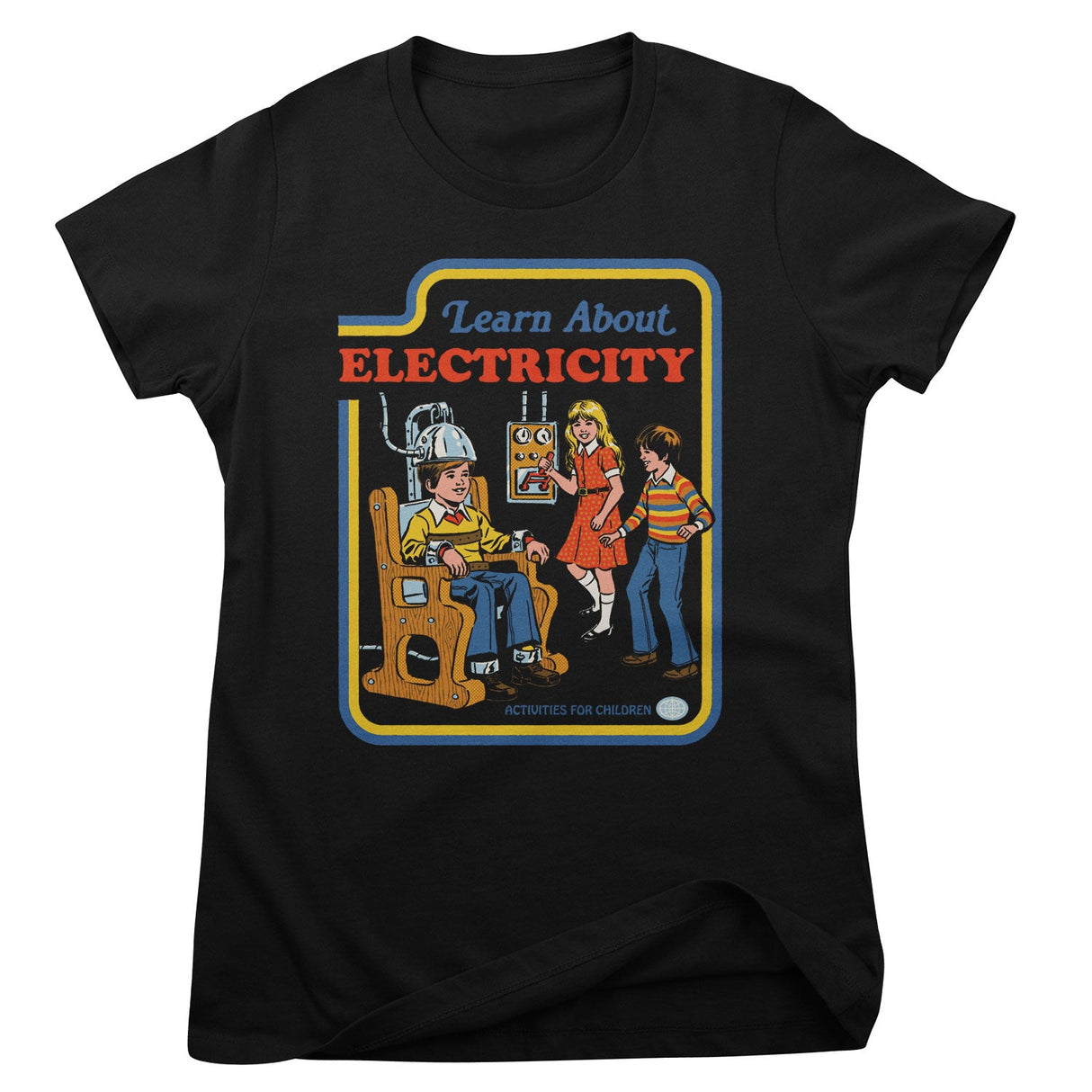 Steven Rhodes - Learn About Electricity Women T-Shirt
