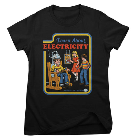 Steven Rhodes - Learn About Electricity Women T-Shirt