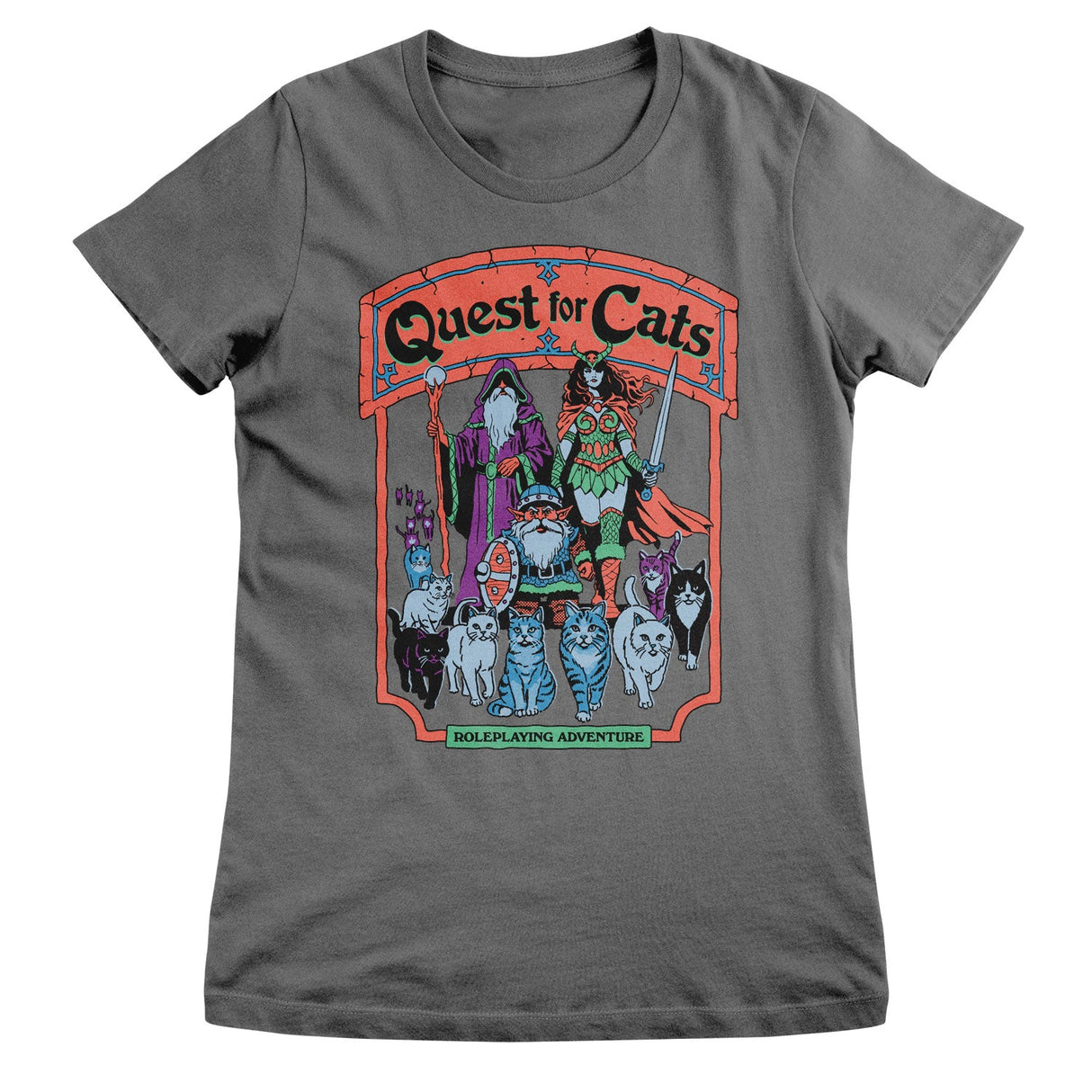 Steven Rhodes - Quest For Cats Women T-Shirt