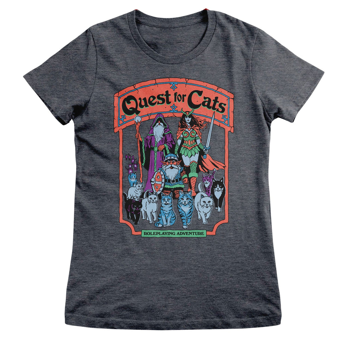 Steven Rhodes - Quest For Cats Women T-Shirt