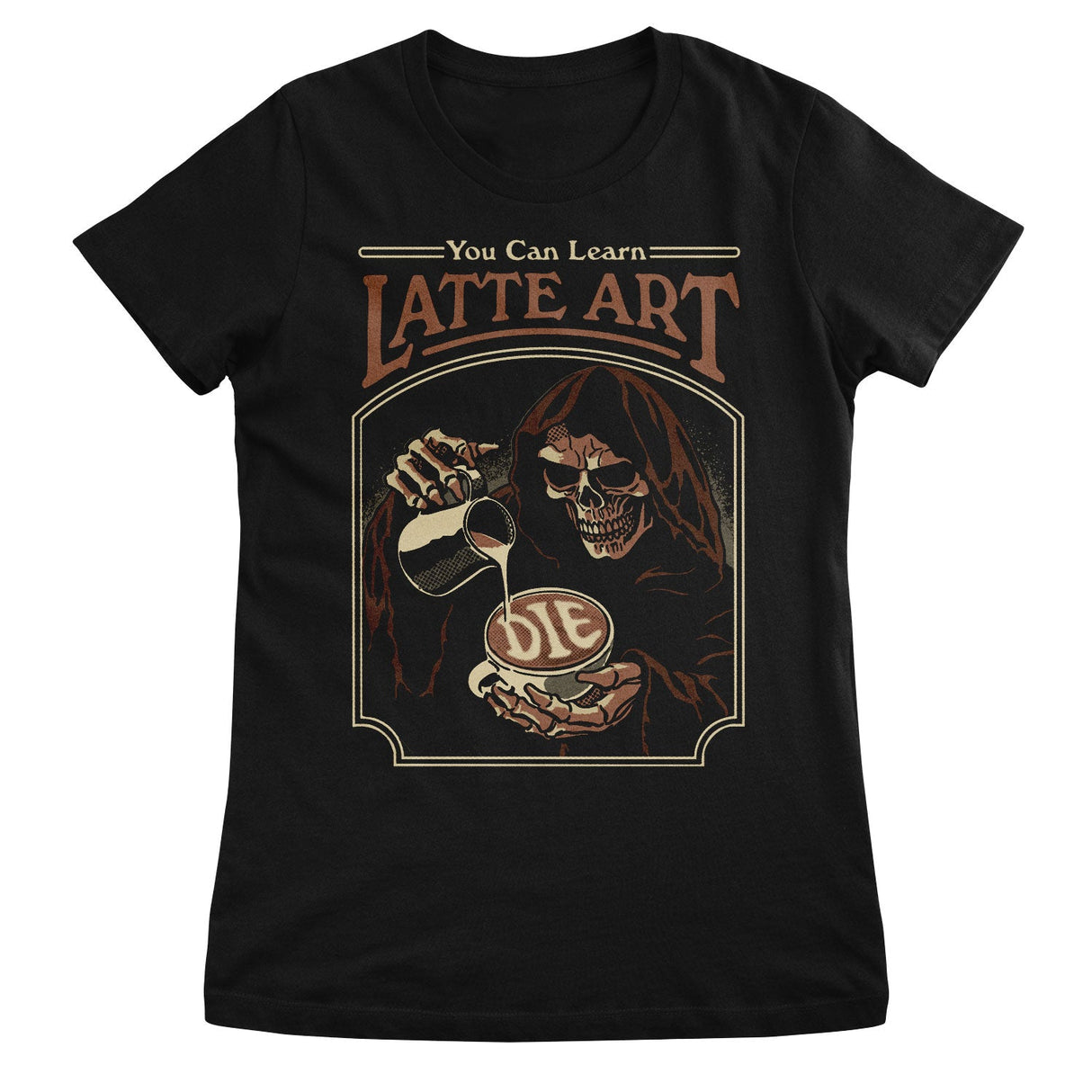 Steven Rhodes - Latte Art Women T-Shirt