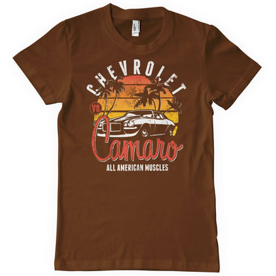 Chevrolet - Camaro Sunset Mens T-Shirt