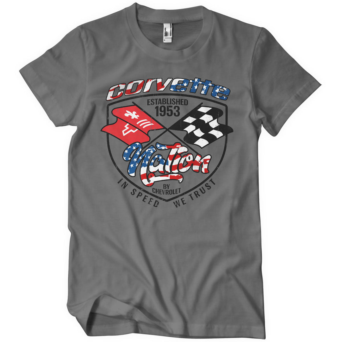 Chevrolet - Corvette Nation Mens T-Shirt | Officially Licensed ...