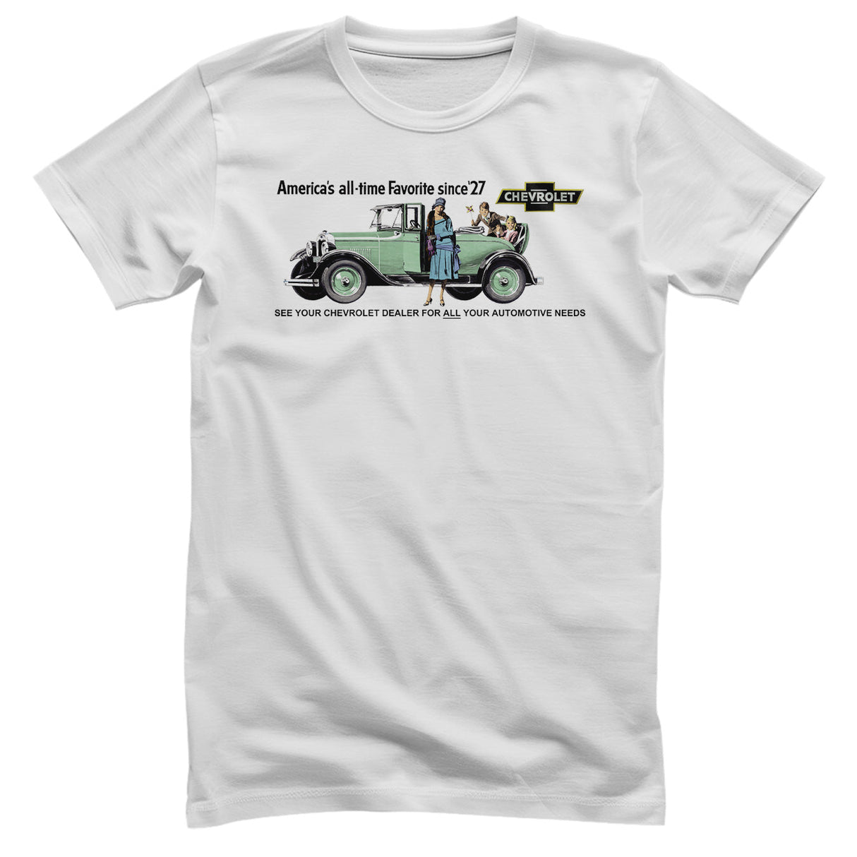 Chevrolet - All Time Favorite Since '27 Mens T-Shirt