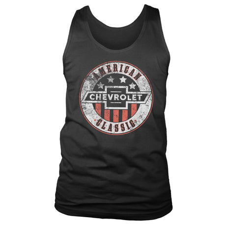 Chevrolet - Washed Classic Mens Tank Top Vest