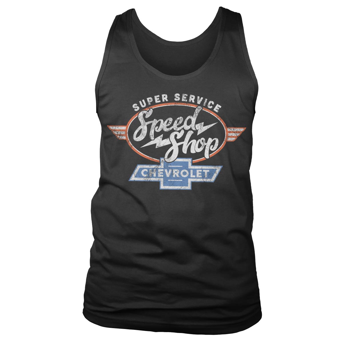Chevrolet - Speed Shop Mens Tank Top Vest