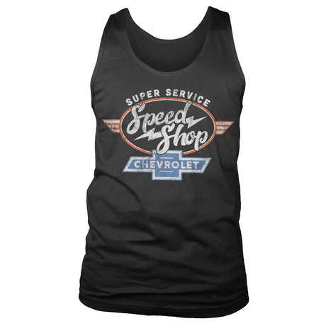 Chevrolet - Speed Shop Mens Tank Top Vest